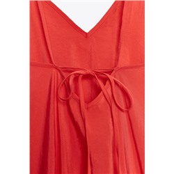 FLOWING MIDI DRESS