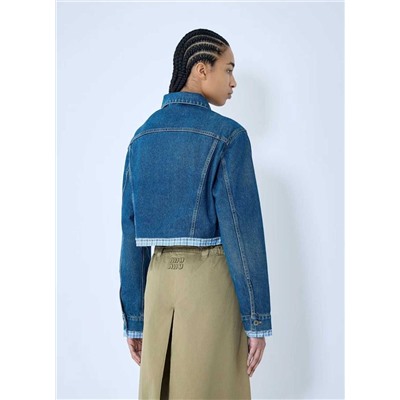 Трендовая джинсовка Mi*u Mi*u