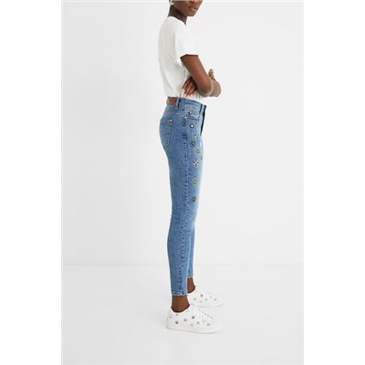 Pantalón vaquero skinny tobillero