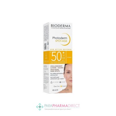 Bioderma Photoderm Spot-Age Anti-Tâches Anti-Rides SPF50+ 40ml