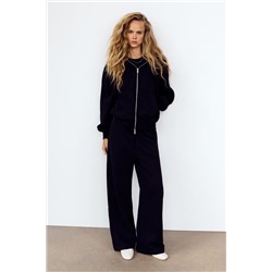 SUDADERA OVERSIZE CREMALLERA