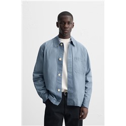SOBRECAMISA EFECTO ENCERADO