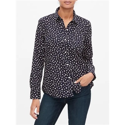 Print Long Sleeve Shirt