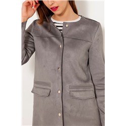 Gabardina Gris