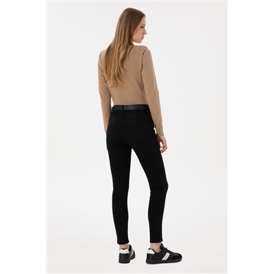 Kadın Siyah Skinny Fit Jean Pantolon
