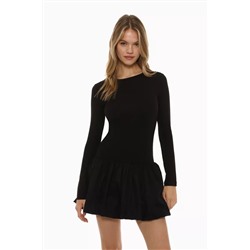 Short balloon dress