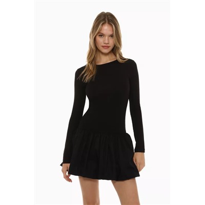 Short balloon dress