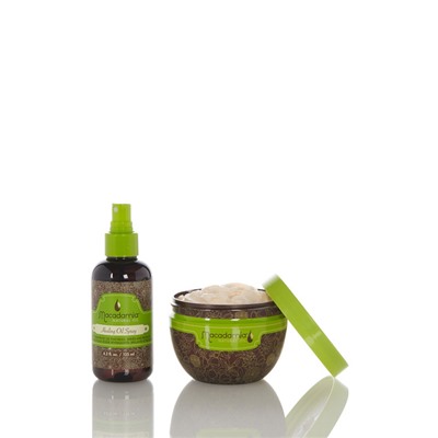 Macadamia Hair Holiday Healing Oil Spray & Masque 2-Piece Set