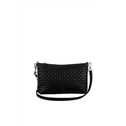 Bandolera de piel Negro - Firenze Artegiani