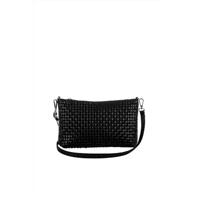 Bandolera de piel Negro - Firenze Artegiani