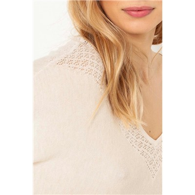 Jersey Blanco roto jaspeado