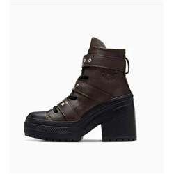 Chuck 70 De Luxe Heel Leather & Buckles