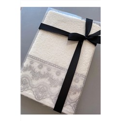 AYHANHOME Güpürlü Hediyelik Çeyizlik 50x90 Pamuklu El Yüz Havlusu PVC*1