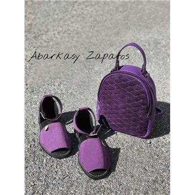 КОМБО AB.Zapatos · 966 · LAVANDA+AB.Z · Pelle · mochila 421 (650) morado АКЦИЯ &##x1f4a5;
