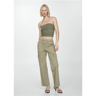 Jeans cargo bolsillos