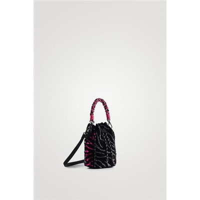 Mini bolso saco lentejuelas