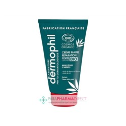 Dermophil Crème Mains Réparation Forte BIO 75ml