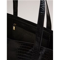 ALLICON Mock Croc Icon Tote Bag