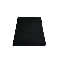 Bol Ticaret Tekstil Siyah Mikrofiber El Yüz Kuaför Spor Havlusu Leke Ve Saç Boyası Tutmayan 50 X 90 Cm bolspormikro
