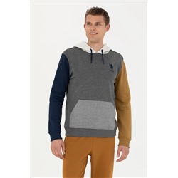 Erkek Antrasit Melanj Sweatshirt