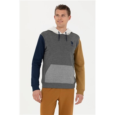 Erkek Antrasit Melanj Sweatshirt