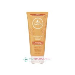 Laino Gel Douche Surgras Hydratant Senteur Abricot à l'Aloe Vera BIO 200ml