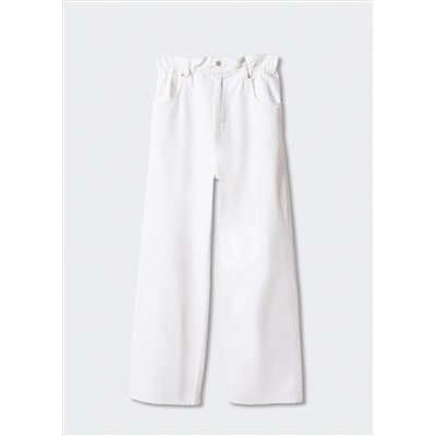 Jeans slouchy cintura elastica