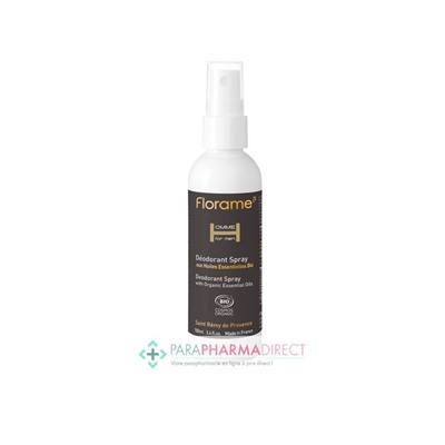 Florame Homme Déodorant Spray 100ml