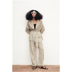 CHAQUETA KIMONO RAYAS