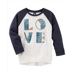 TLC Love Raglan Tunic
