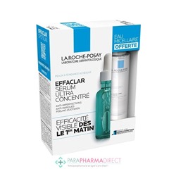La Roche Posay Effaclar Sérum Ultra Concentré 30ml + Effaclar Eau Micellaire Ultra 50ml OFFERTE
