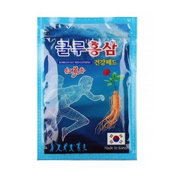 Korea Glu Red Ginseng, Лечебные пластыри на основе экстракта красного женьшеня