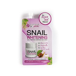 Отбеливающий крем для лица с экстрактом улитки 8 гр / Pacare Bessie Le’skin Snail Whitening Moisture Facecream 8 g