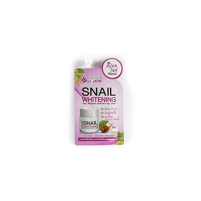 Отбеливающий крем для лица с экстрактом улитки 8 гр / Pacare Bessie Le’skin Snail Whitening Moisture Facecream 8 g