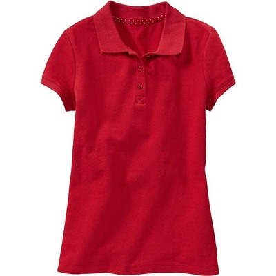 Uniform Pique Polo for Girls