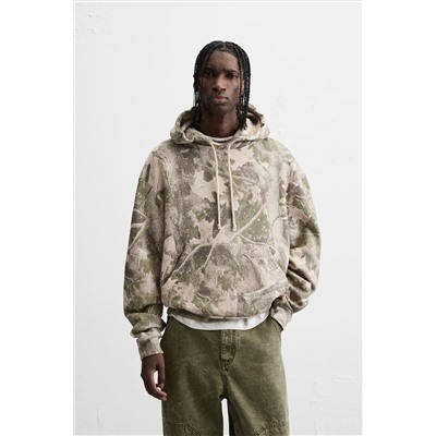 ABSTRACT PRINT HOODIE