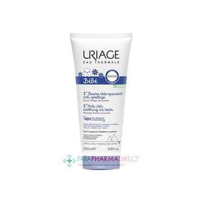 Uriage Bébé 1er Baume Oléo-Apaisant Anti-Grattage 200ml