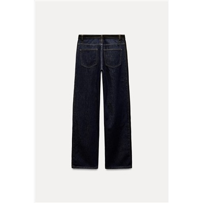 ZW COLLECTION RELAXED FIT MID-RISE JEANS