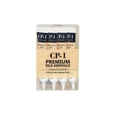 [ESTHETIC HOUSE] НАБОР Сыворотка для волос ПРОТЕИНЫ ШЕЛКА CP-1 Premium Silk Ampoule, 20мл*4шт