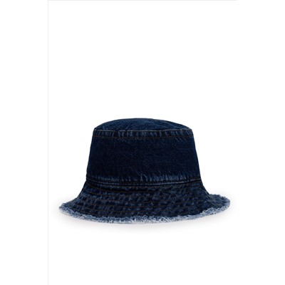Kadın Lacivert Bucket Şapka