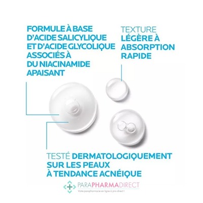 La Roche Posay Effaclar Sérum Ultra Concentré 30ml + Effaclar Eau Micellaire Ultra 50ml OFFERTE
