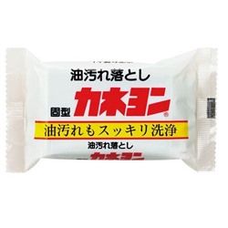 Kaneyo Мыло хозяйственное Soap from Grease для удаления застарелых загрязнений и жирных пятен, 110 гр. брусок