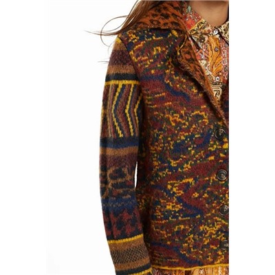 Chaqueta punto boho