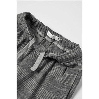 CHECK TROUSERS