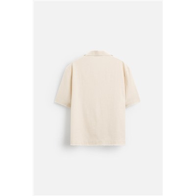 CAMISA BOXY FIT BOLSILLO