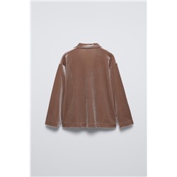 VELVET SHIRT