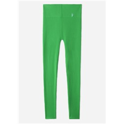 Sportliche Leggings aus Seamless-Feinrippgewebe