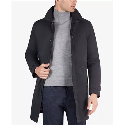 Lauren Ralph Lauren Men's Lotus Polyester Filled Overcoat with Gator