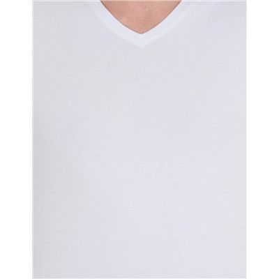 Beyaz Slim Fit Basic Tişört