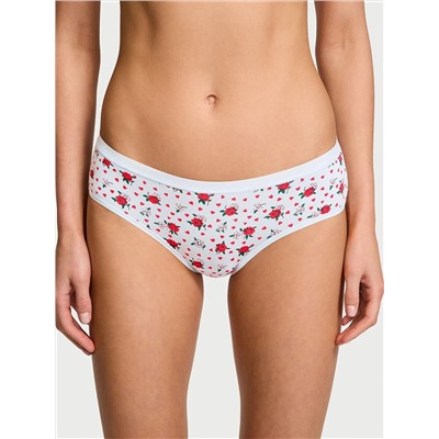 Stretch Cotton Rib Hiphugger Panty